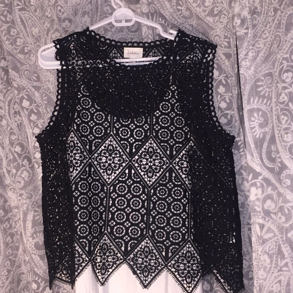 Anthropologie Crochet Top